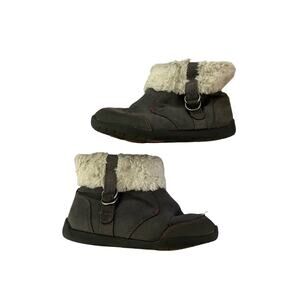Surprize Grey Fury Ankle Boots size 12